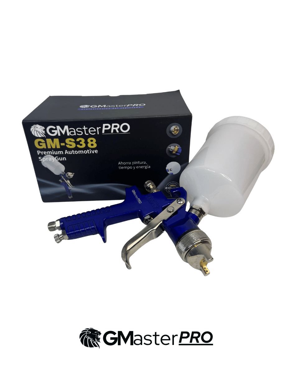 Caja y Pistola GMasterPro GM-S38